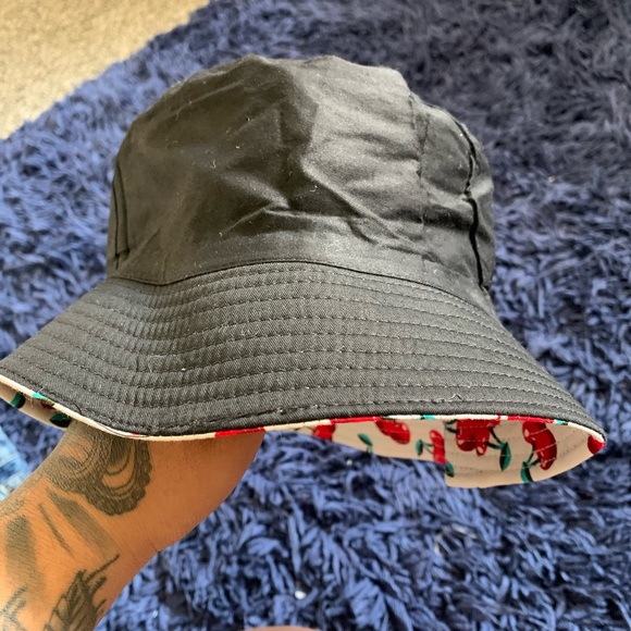 Cherry bucket hat. - Picture 2 of 4